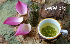 چای لوتوس یا نیلوفر آبی