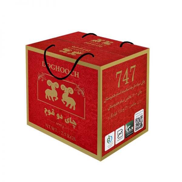 چای دوقوچ شکسته ممتاز آسام هندوستان 2/5 کیلویی
