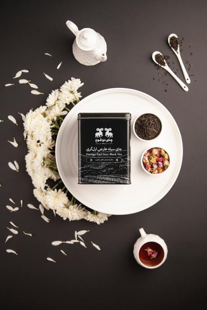 چای ارل گری دوقوچ قوطی فلزی