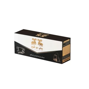 چای سیاه خارجی کیسه ای عطری ارل‌گری دو قوچ بسته 25 عددی