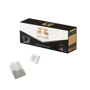 چای سیاه خارجی کیسه ای عطری ارل‌گری دو قوچ بسته 25 عددی
